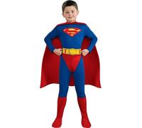 Rubies Costume ufficiale di Superman, per bambini, 3-4 anni, blu, per Halloween