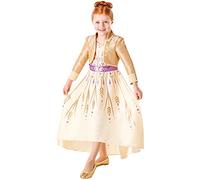 Rubie's Costume ufficiale Disney Frozen 2, Anna Deluxe Prologo, per bambini, taglia media età 5-6 anni