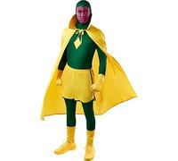 Rubie's Costume ufficiale Disney Marvel Vision da uomo, costume da adulto XL