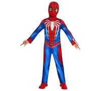 Rubies Costume ufficiale Disney Spiderman Gamerverse, per bambini, costume da supereroe per bambini, età 5-6 anni