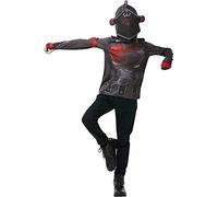 Rubie's Costume ufficiale Fortnite del Cavaliere Nero, kit da gioco