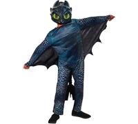 Rubies Costume ufficiale How to Train Your Dragon, classico per bambini senza denti, taglia 7-8 anni