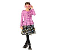 Rubies Costume ufficiale Luna Lovegood per bambini, include occhiali glitterati e gonna, magico per travestimento e gioco fantasioso, 14-16 anni