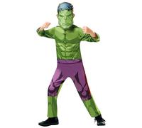 Rubie's Costume ufficiale Marvel Avengers Hulk classico per bambini, costume da supereroe per bambini