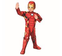 Rubie's Costume Marvel Avengers Iron Man Deluxe per bambini 3-4 anni (702035)