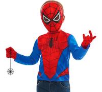 Rubies Costume ufficiale Marvel Spiderman, per bambini, Tg.4-6 anni