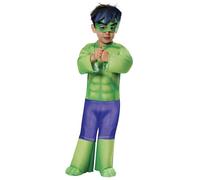 Rubies Costume ufficiale Marvel Spidey e i suoi incredibili amici Hulk, per bambini, età 3-4 anni