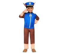 Rubies Costume ufficiale Paw Patrol Classic Chase per bambini, fantasia per bambini