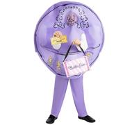 Rubies Costume ufficiale Roald Dahl Violet Beauregarde per bambini, costume per bambini