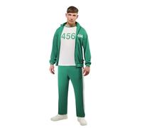 Rubies Costume ufficiale Squid Game Player 456 Deluxe per adulti, taglia M