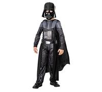 Rubies Costume ufficiale Star Wars Obi Wan Kenobi - Costume classico deluxe da Darth Vader, per bambini