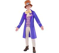 Rubies Costume ufficiale WB di Willy Wonka, per adulti