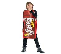 Rubie's Costume ufficiale Willy Wonka e The Chocolate Factory Wonka Bar, unisex per bambini, taglia M, età 5-8 anni