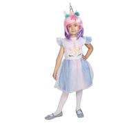 RUBIES COSTUME UNICORNO INCANTATO INFANTILE per la ragazza, taglia XS, vestito, cerchietto, per Carnevale, Natale, feste e Cosplay