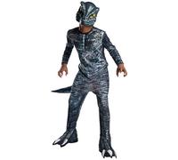 Rubies Costume Velociraptor Classic per bambini, Tuta, copristivali, coda e masc