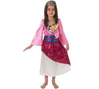Rubie's Costume Vestito Da Principessa Mulan Disney Per Bambine Carnevale 889217