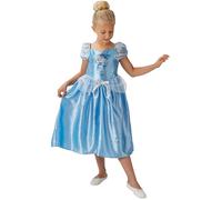 Rubie's Costume Vestito Principessa Cenerentola Per Bambine 3-4 Anni Carnevale