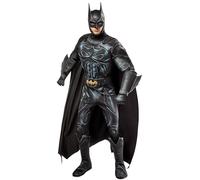 Rubie's Dc Comics Batman Forever Deluxe - Costume da Batman imbottito, con mantello e maschera