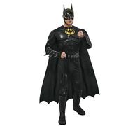 Rubies DC Comics Flash The Movie Batman (Keaton) Deluxe Costume, come mostrato, L