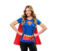 Rubie's DC Comics Super Girl T-Shirt con Mantello Costume