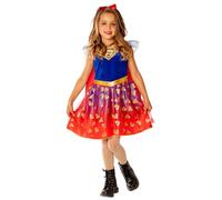 Rubie's Official DC Supergirl Deluxe Child Dress, Kids Superhero Fancy Dress 7-8