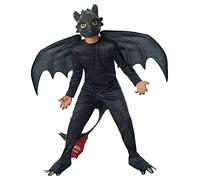 Rubie's DreamWorks - Costume ufficiale per bambini "How to Train Your Dragon 2 Nightless Night Fury"