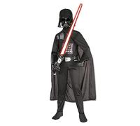 Rubies Costume Darth Vader Classic Z per bambino e bambina, Tuta con maschera e mantello stampati, Licenzia Ufficiale Star Wars, Unisex per Carnevale, Compleanni, Halloween, Feste e Natale