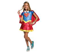 Dc Supereroe Ragazze Deluxe Supergirl Costume Bambino Grande