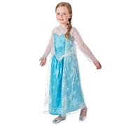 Rubie's IT630033-L -Costume per Bambini Elsa Deluxe, L