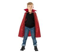 RUBIE'S Kit mantello e medaglione per bambini, motivo: strano, colore: rosso, taglia unica