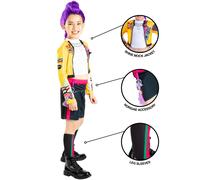 Rubies Kpop Demon Hunter Abito Costume Carnevale Ragazza Multi Giallo