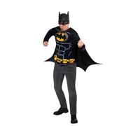 Rubies Maglietta ufficiale DC Comics Batman, per adulti, taglia M-L