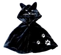 Rubies Mantello gatto nero preschool - 2-3 anni