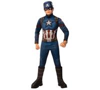 VESTITO CAPITAN AMERICA ABITO CARNEVALE BAMBINO SUPEREROE RUBIES THE AVENGERS