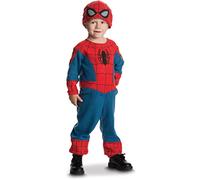 RUBIES - Marvel ufficiale - Costume da bambino classico Spider-Man - 2/3 anni - Costume con tuta + berretto. Per Carnevale, Halloween, Compleanno