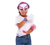 Rubies Marvel Ufficiale - Kit Bambini Costume GHOST SPIDER - 1 accessori Spidey con orologio, maschera, guanti e mini ragnatela, taglia unica, per Carnevale, Halloween, compleanno