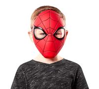 Rubie's - Marvel Ufficiale - SPIDER-MAN - Maschera Super Shallow per Bambini - Taglia unica - Maschera in plastica con attacco elastico