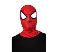 Rubie's - Marvel Ufficiale - SPIDER-MAN - Passamontagna per Bambini - Taglia unica - Passamontagna in tessuto con aperture per gli occhi e chiusura in velcro sul collo