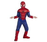 Rubie's Child Ultimate Spider-Man Muscle Chest Fancy Dress Costume Small (3-4 Anni)