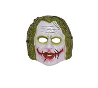 Rubies - Maschera da bambino Joker Dark Knight - DC Comics Ufficiale - Taglia unica per bambini - Maschera in PVC con attacco elastico sul retro