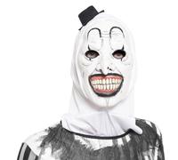 Rubies Maschera de Pagliaccio spietato per adulti, Accessorio, Complemento per costume, Materiale látex, Taglia única, Unisex per Halloween, Carnevale, Natale e Cosplay