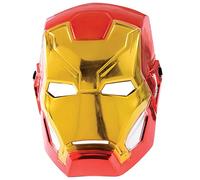Rubie's Maschera Iron Man Deluxe Marvel Avengers taglia unica bambino (39216)
