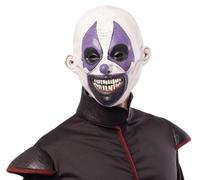 Rubie's Maschera Pagliaccio Pazzo in lattice per adulti Unisex – Accessorio per costumi
