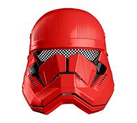 Rubie's, Maschera Ufficiale Disney Star Wars EP 9, Red Stormtrooper Half Face per Adulto, Taglia Unica