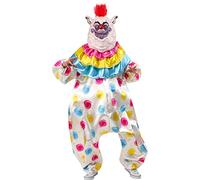 Rubies Men's Killer Klowns from Outer Space Deluxe Overhead Latex Mask, Fatso, One Size for Themed Parties and Halloween