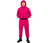 Rubie's Netflix ufficiale - Costume da guardia Squid Game per adulti - Taglia S
