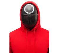 Rubies - Netflix ufficiale - Maschera Squid Game guardia rotonda per adulti - Taglia unica