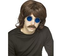 Rubie's Official Adult's 70'S Shag Wig - Brown, One Size