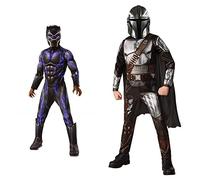 Rubie's Official Avengers Black Panther Battle Suit, Deluxe Child Costume M + Th