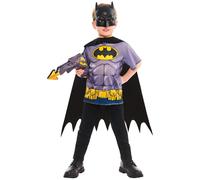 Rubies Costume ufficiale Batman per bambini, taglia 4-6 anni